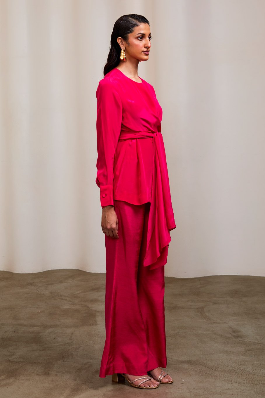 Tie Up Top with Pants - Image 8